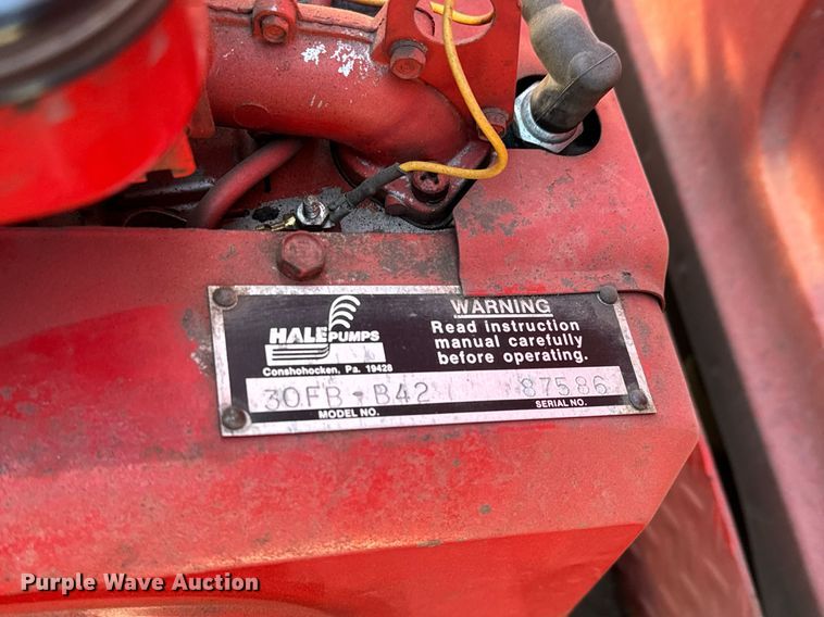 image for item NI9725 1969 GMC 5500 fire truck