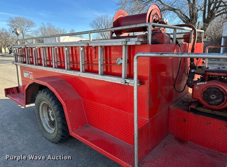 image for item NI9725 1969 GMC 5500 fire truck