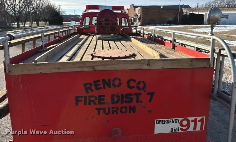 image for item NI9725 1969 GMC 5500 fire truck