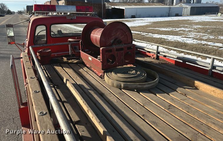 image for item NI9725 1969 GMC 5500 fire truck