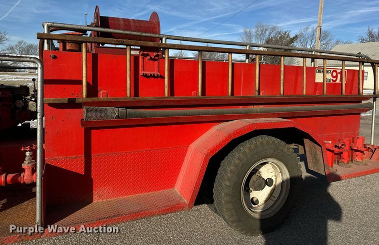 image for item NI9725 1969 GMC 5500 fire truck