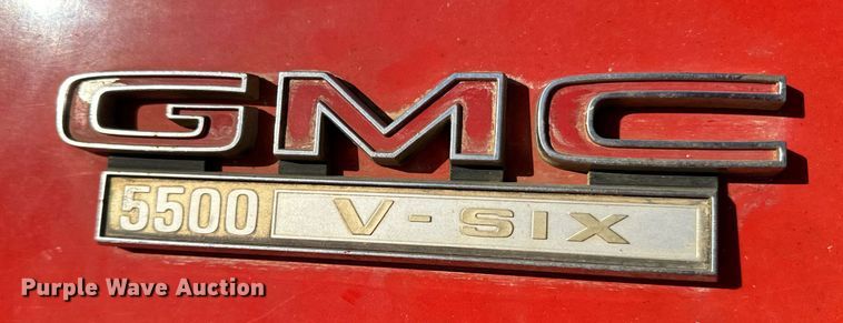 image for item NI9725 1969 GMC 5500 fire truck