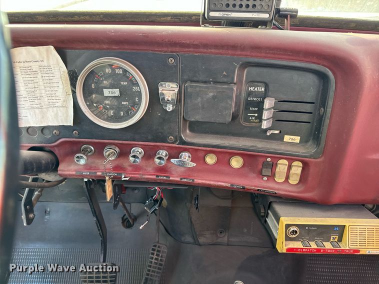 image for item NI9725 1969 GMC 5500 fire truck