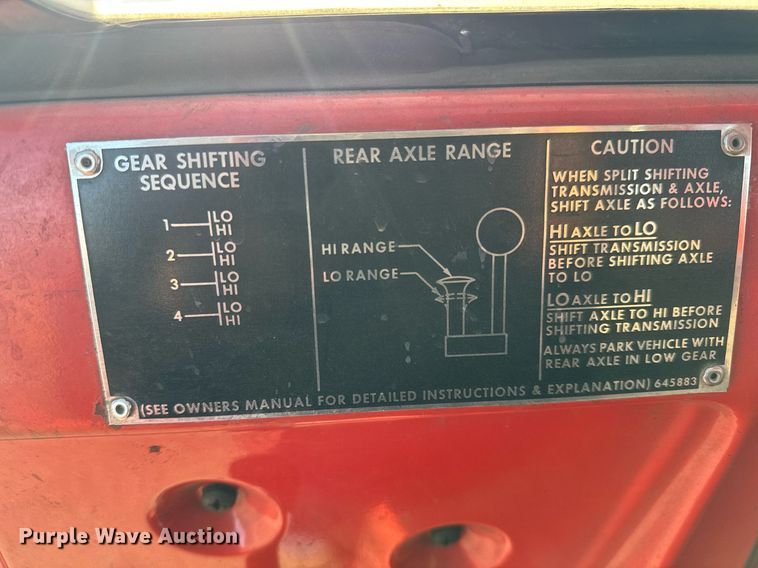 image for item NI9725 1969 GMC 5500 fire truck