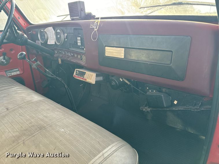 image for item NI9725 1969 GMC 5500 fire truck