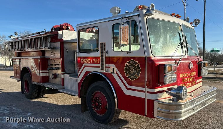 image for item NI9726 1989 Maxim pumper fire truck