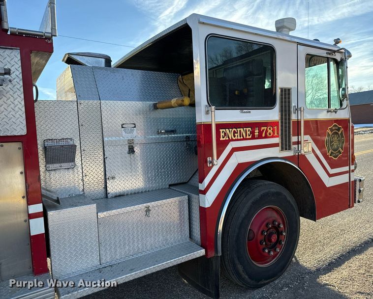 image for item NI9726 1989 Maxim pumper fire truck