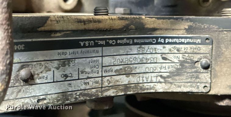 image for item NI9726 1989 Maxim pumper fire truck