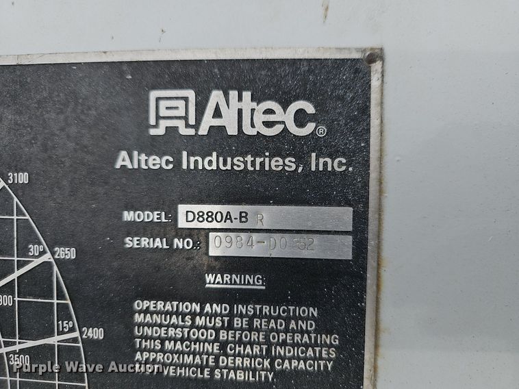 image for item NP9343 1985 Ford F8000 digger derrick truck