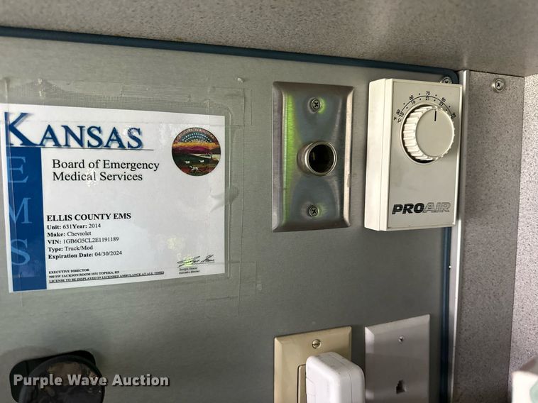 image for item NS9177 2014 Chevrolet  4500 ambulance