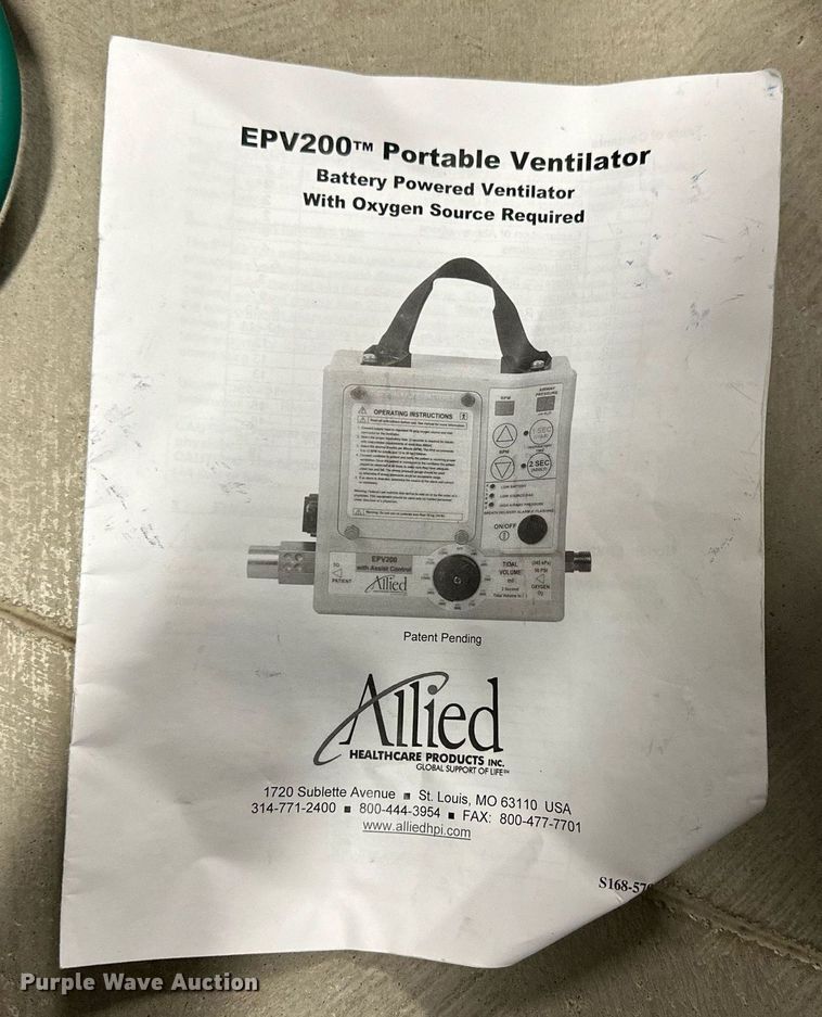 image for item NS9178 (8) ventilators