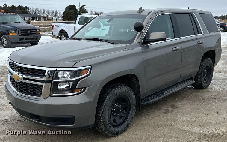 image for item NS9187 2019 Chevrolet Tahoe Police SUV