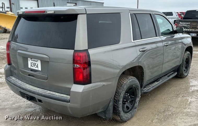 image for item NS9187 2019 Chevrolet Tahoe Police SUV