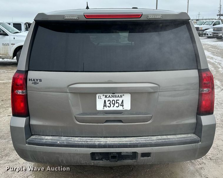 image for item NS9187 2019 Chevrolet Tahoe Police SUV