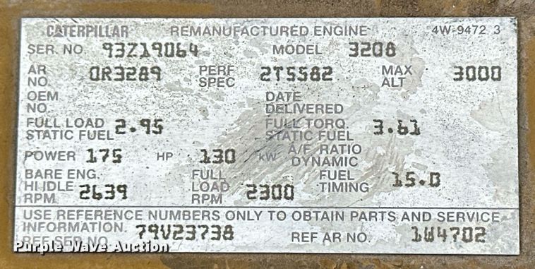 image for item NS9202 1991 Caterpillar  613C elevating scraper