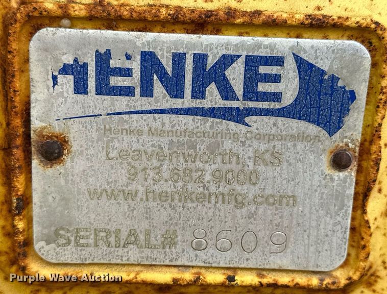 image for item NS9203 Henke 12' W snow plow