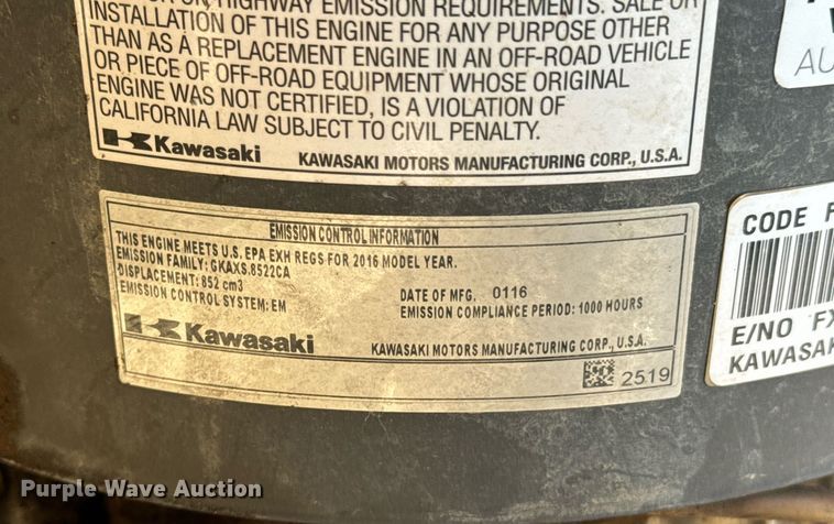 image for item OD9946 Kawasaki engine