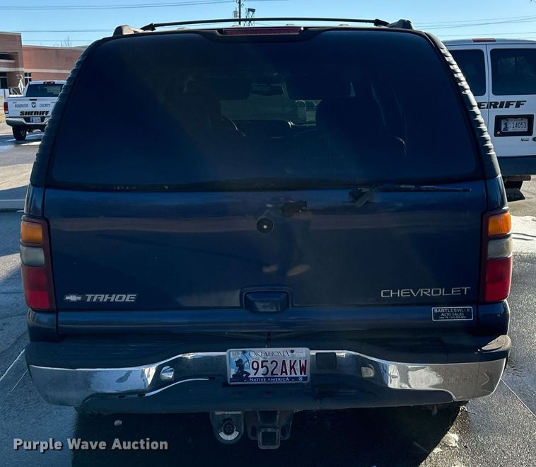 image for item OD9956 2002 Chevrolet Tahoe  SUV