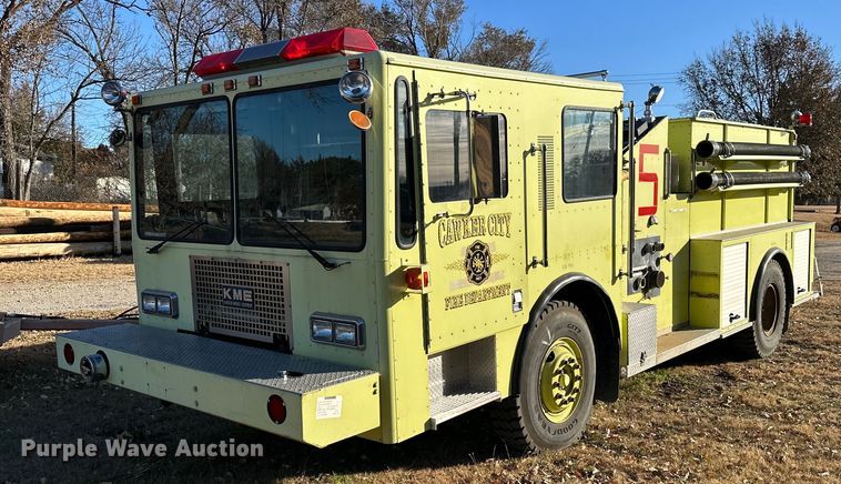 image for item OK9171 1991 Kovatch Corp P22 fire truck