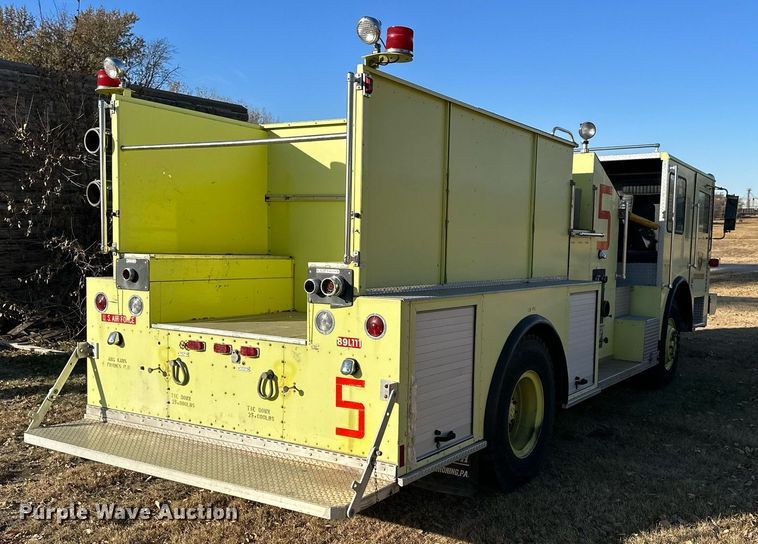 image for item OK9171 1991 Kovatch Corp P22 fire truck