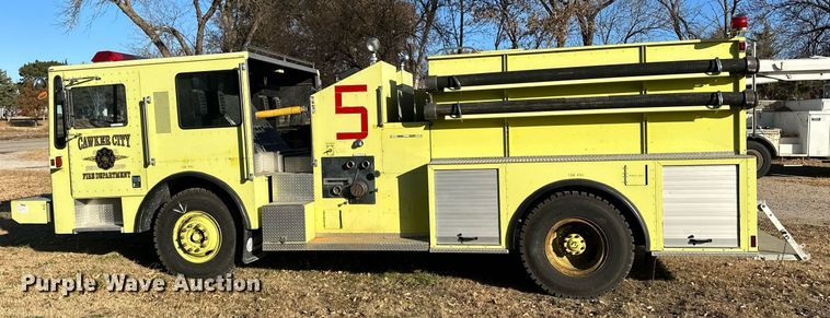 image for item OK9171 1991 Kovatch Corp P22 fire truck