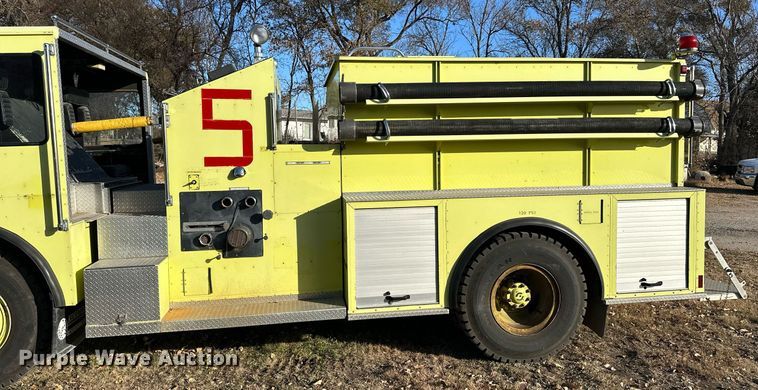 image for item OK9171 1991 Kovatch Corp P22 fire truck