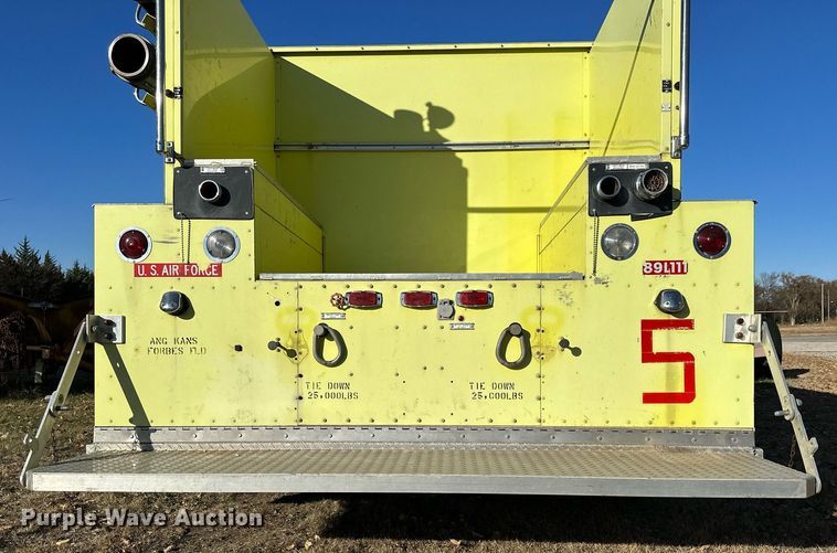 image for item OK9171 1991 Kovatch Corp P22 fire truck