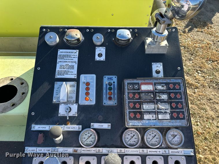 image for item OK9171 1991 Kovatch Corp P22 fire truck