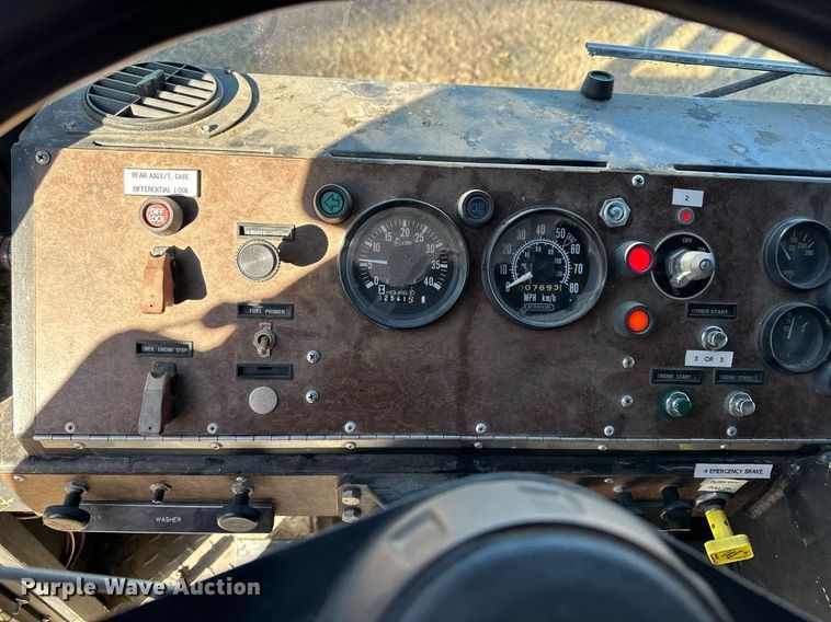 image for item OK9171 1991 Kovatch Corp P22 fire truck