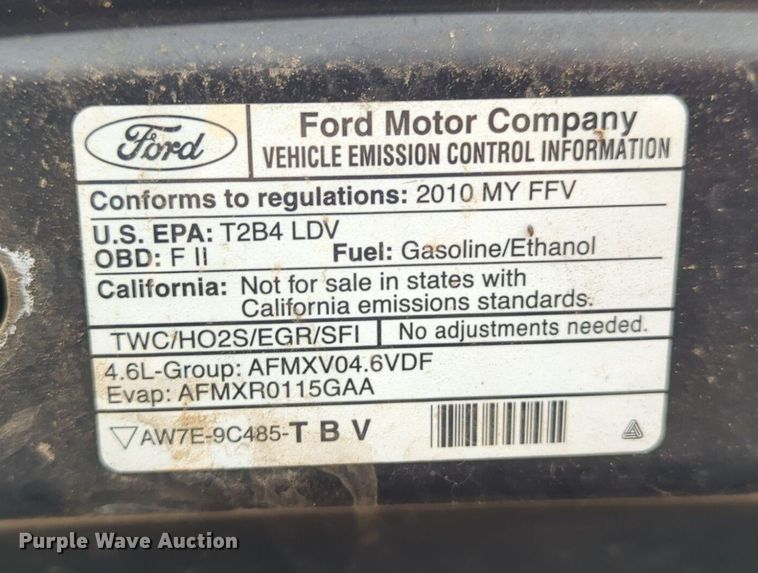 image for item OL9227 2010 Ford  Crown Victoria Police Interceptor 