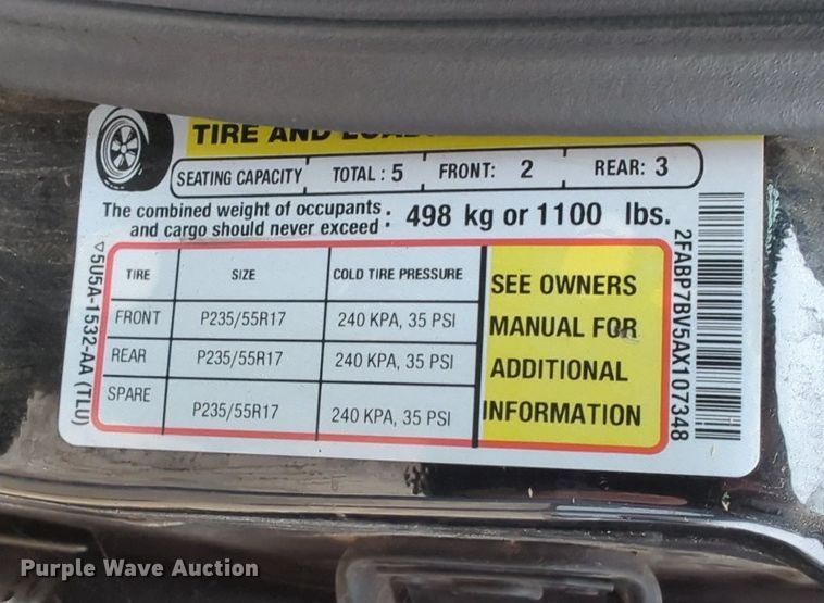 image for item OL9227 2010 Ford  Crown Victoria Police Interceptor 