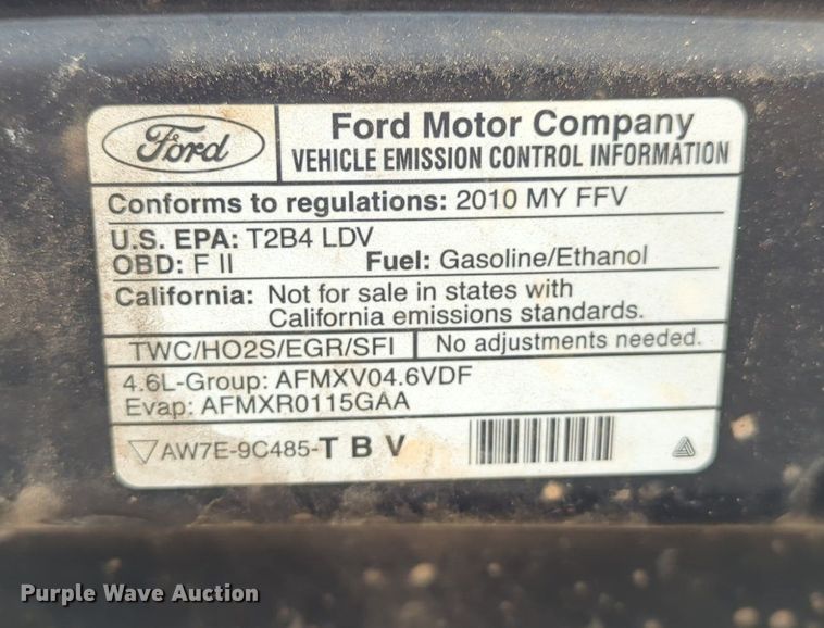 image for item OL9228 2010 Ford  Crown Victoria Police Interceptor 