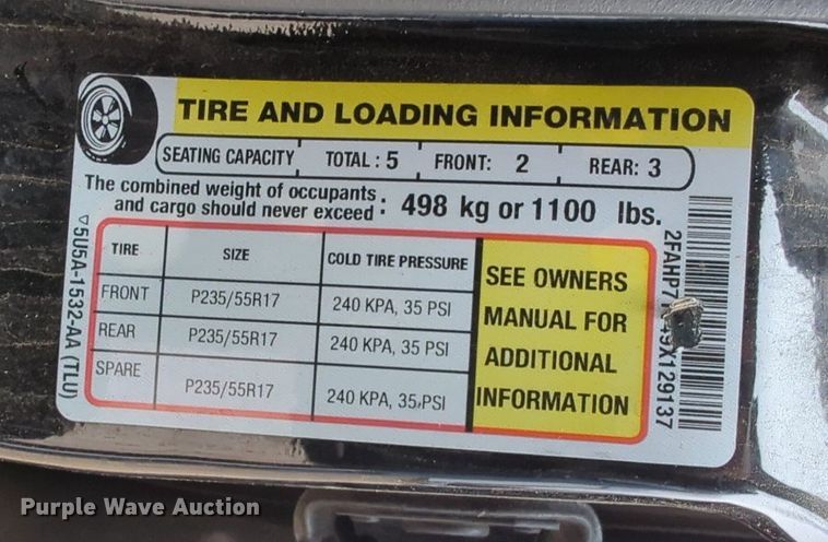 image for item OL9229 2009 Ford  Crown Victoria Police Interceptor 