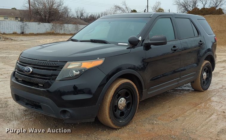 image for item OL9233 2014 Ford  Explorer Police Interceptor SUV