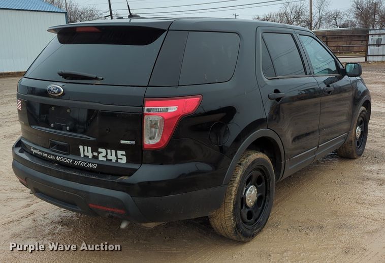 image for item OL9233 2014 Ford  Explorer Police Interceptor SUV