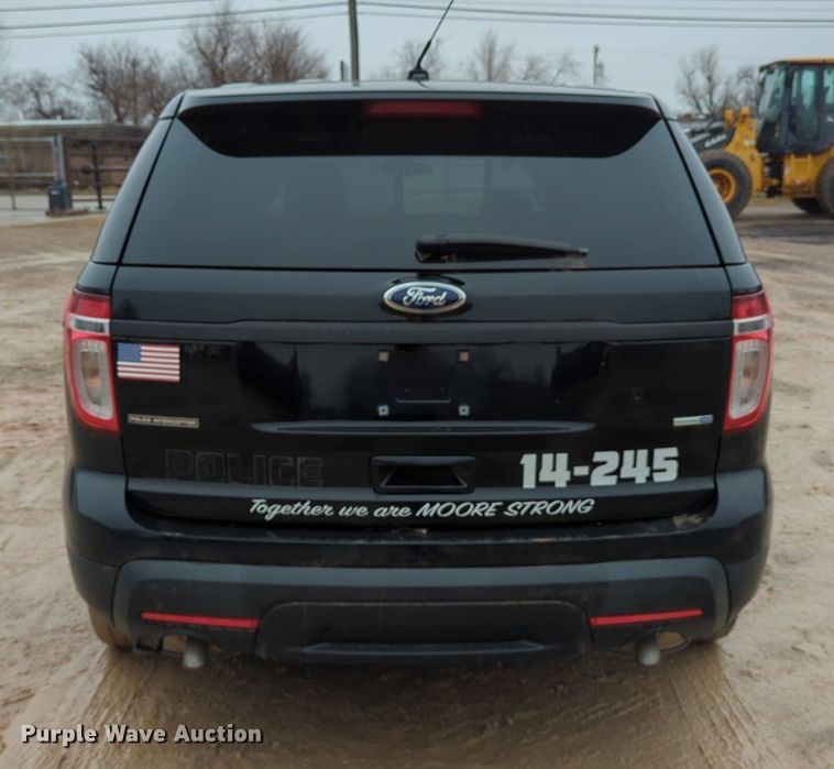 image for item OL9233 2014 Ford  Explorer Police Interceptor SUV