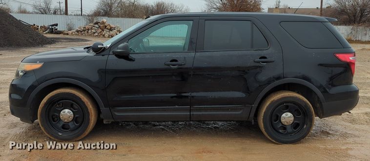 image for item OL9233 2014 Ford  Explorer Police Interceptor SUV