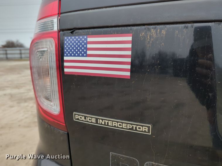 image for item OL9233 2014 Ford  Explorer Police Interceptor SUV