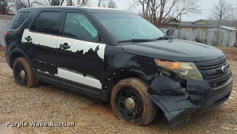 image for item OL9236 2013 Ford Explorer Police Interceptor SUV