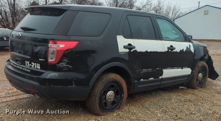 image for item OL9236 2013 Ford Explorer Police Interceptor SUV