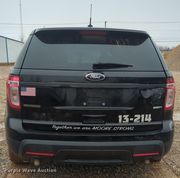 image for item OL9236 2013 Ford Explorer Police Interceptor SUV