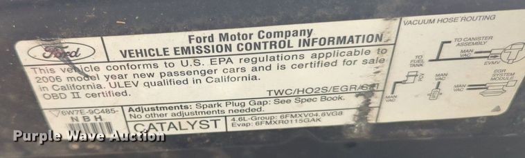 image for item OL9238 2006 Ford  Crown Victoria Police Interceptor 