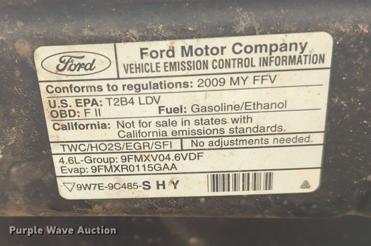 image for item OL9242 2009 Ford  Crown Victoria Police Interceptor 