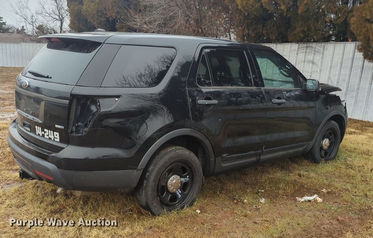 image for item OL9243 2014 Ford  Explorer Police Interceptor SUV