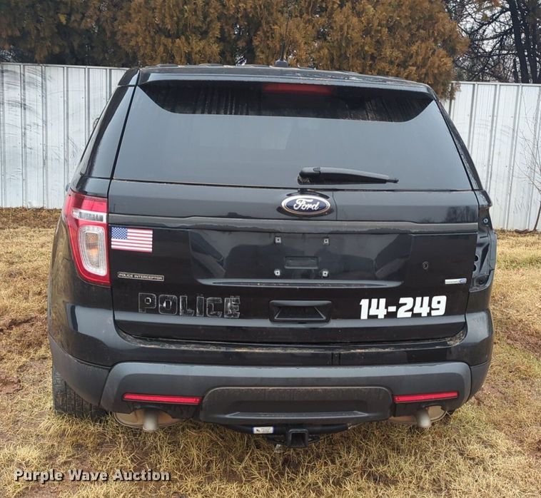 image for item OL9243 2014 Ford  Explorer Police Interceptor SUV