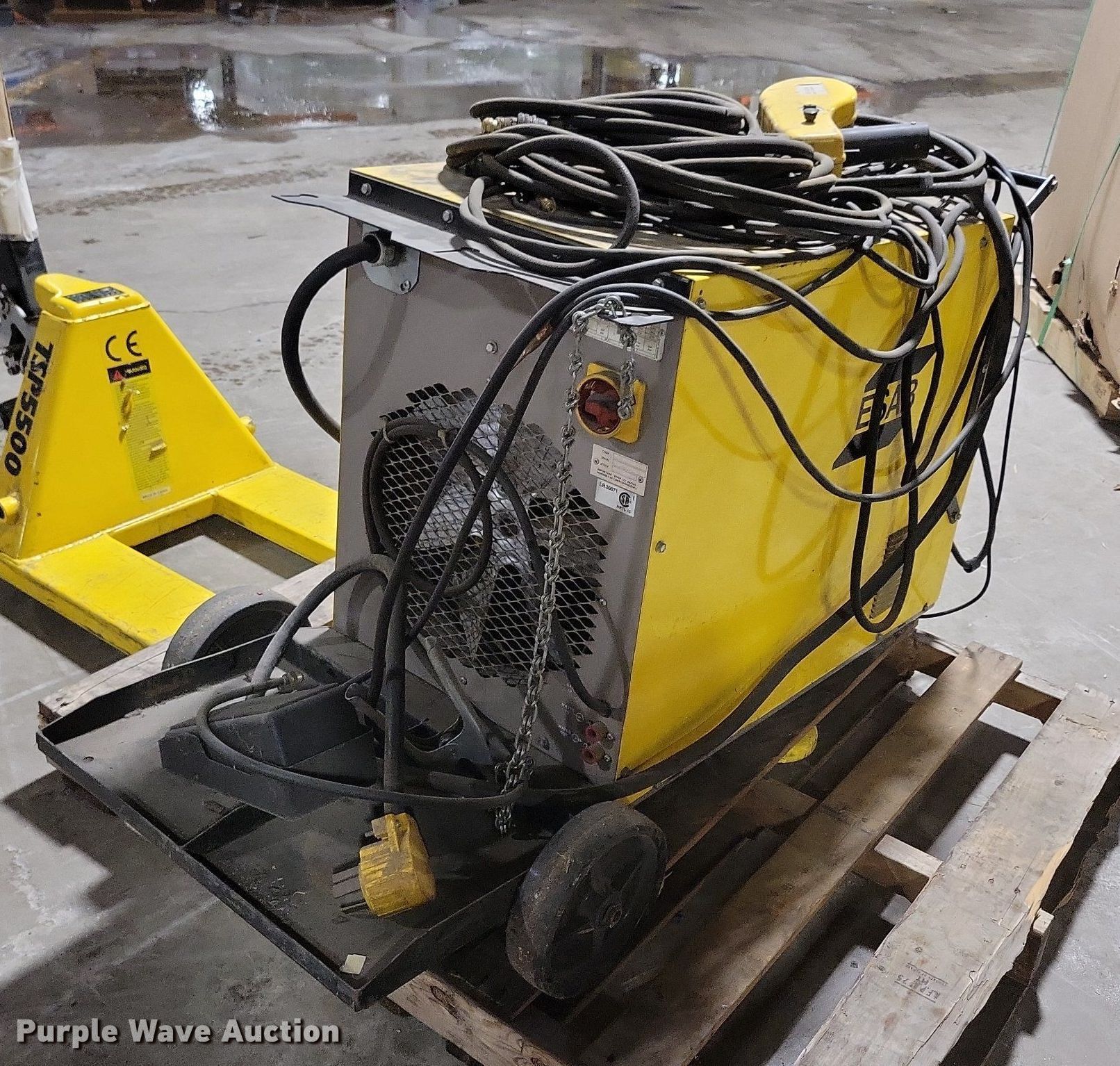 ESAB Heliarc 252 welder in Des Moines, IA Item LC9804 for sale
