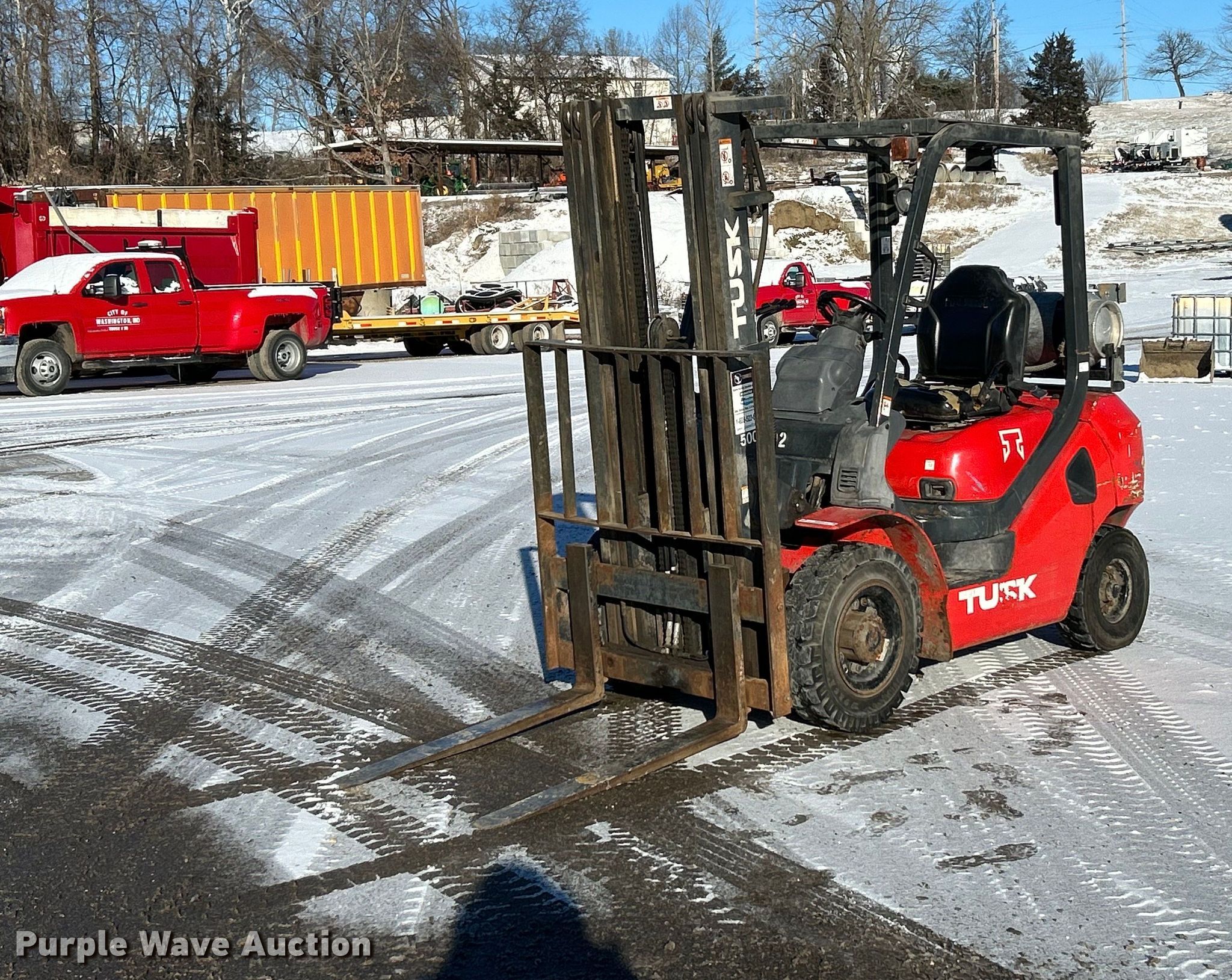2007 Tusk 500 PGH 16 forklift in Washington, MO | Item NE9715 sold ...