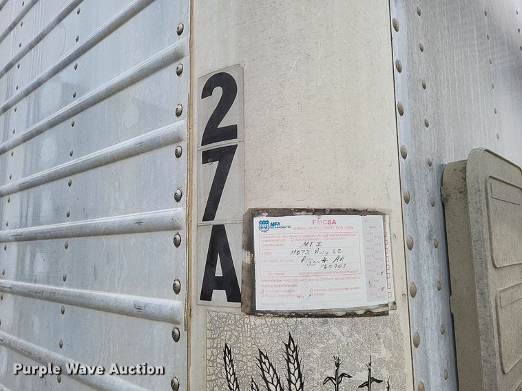 image for item DO4805 1999 Timpte  Super Hopper  grain trailer