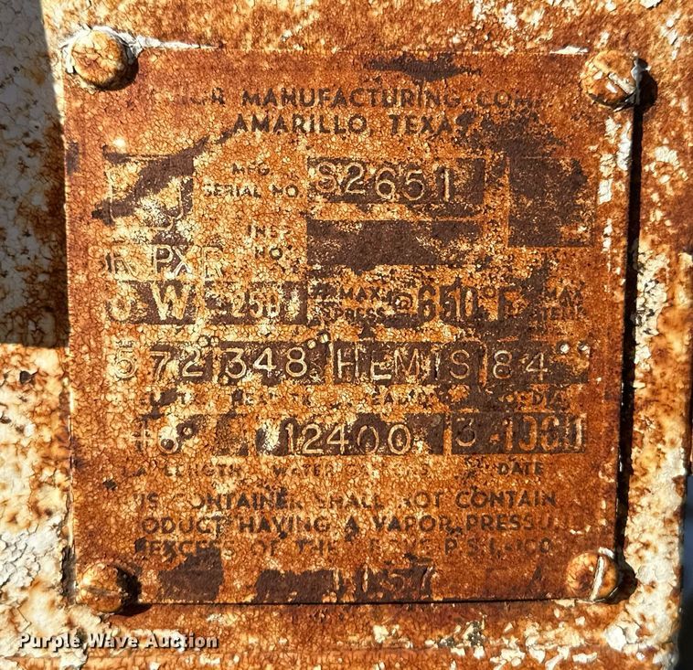 image for item EK9918 NH3 tank