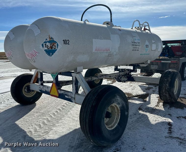 image for item EK9920 NH3 tank trailer